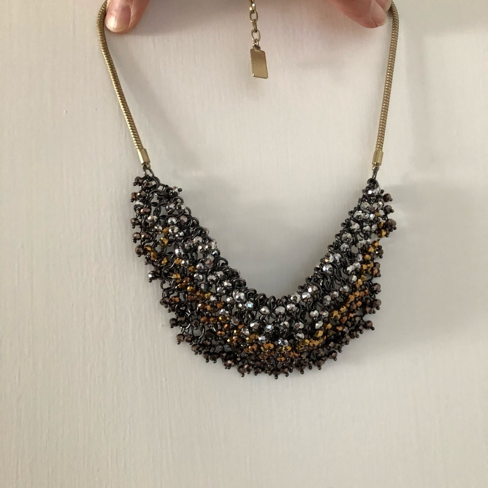 Last call! Multicolored Metallic Beaded Necklace